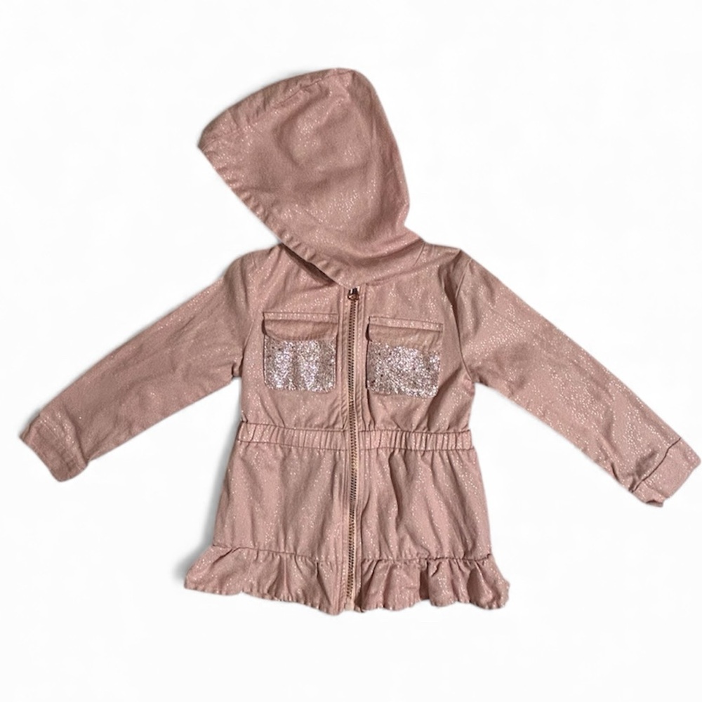 Little Lass Pink Jacket Size 4